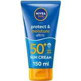 Solcremer & Selvbrunere Nivea Protect & Moisture Ultra Sun Cream SPF50+ 150ml