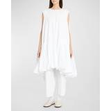 Silke - V-udskæring Kjoler The Row Tadao Sleeveless Midi Bubble Dress