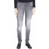 Guess Dame Bukser & Shorts Guess Jeans Chic Narrow-Leg Faded Gray Women's Jeans