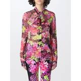 Versace Dame Sweatere Versace Orchid silk shirt
