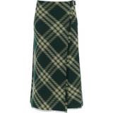 Burberry Nederdele Burberry Maxi Kilt With Check Pattern