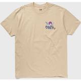 Obey Beige Overdele Obey baby angel beige male Shortsleeves now available at BSTN in