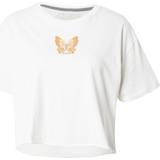 Volcom Dame T-shirts & Toppe Volcom Sun Keep Trim T-Shirt star white