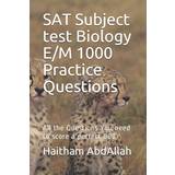 Mizuno 8 Tøj Mizuno SAT Subject test Biology E/M 1000 Practice Questions Haitham Abdallah Megahed 9798553046941