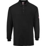 Varmebestandig Arbejdstøj Portwest Flame Resistant Anti-Static Long Sleeve Polo Shirt