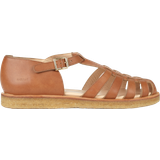 Lukket sandal Angulus Strap Sandal With Buckle - Tan