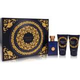 Versace Gaveæsker på tilbud Versace Dylan Blue Pour Homme Gift Set