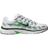 Nike 10 - Unisex Sneakers Nike P-6000 - White/Metallic Silver/Spring Green/Black