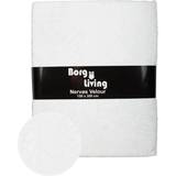 Borg Living Nervøs Velour 5-Pack Dug Hvid (300x150cm)