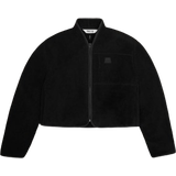 Fleece - Unisex Jakker Rains Durban Short Fleece Jacket - Black