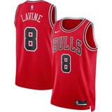Basketballsæt Kamptrøjer Nike Zach LaVine Chicago Bulls Unisex Red Swingman Jersey