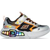 Skechers Velcro Sneakers Skechers S-Lights Light Storm 3.0 - Silver/Black