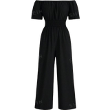48 - Dame - S Jumpsuits & Overalls Shein Prive Women's One Shoulder Waist Gathering Jumpsuit