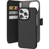 Covers med kortholder Puro Detachbale 2 In 1 Wallet Case for iPhone 15 Pro