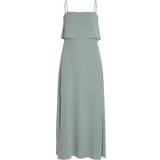 Dame - Lange kjoler - Polyester Vila Milina Maxi Dress - Green Environment