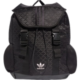 Adidas Rygsække adidas Trefoil Monogram Jacquard Backpack - Black/White