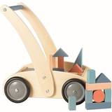 Egmont Toys Sandlegetøj Egmont Toys Push Along Truck & Wooden Blocks