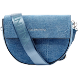 Denim - Indvendig lomme Håndtasker Valentino Bags Bigs Denim Twill Flap Bag - Blue