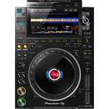 Sort DJ-afspillere Pioneer CDJ-3000