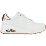 36 ½ - Slip-on Sneakers Skechers UNO - Shimmer Away W - White