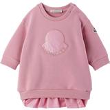 T-shirtkjoler Moncler Baby Sweatshirt Dress - Light Pink (I29518I0000689A23527)