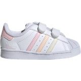 adidas Infant Superstar Shoes - Cloud White/Clear Pink/Supplier Colour