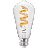WiZ E27 LED-pærer WiZ Filament Edison LED Lamps 6.3W E27
