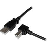 2.0 - USB-kabel Kabler 2.0 USB A - USB B Right Angled M-M 3m