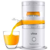 UFESA Squeeze & Go White Cordless Rechargeable Electric Juicer