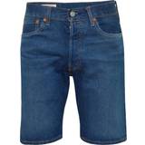 Bomuld Shorts Levi's 501 Hemmed Shorts - Bleu Eyes Break Short/Blue