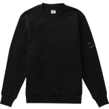 52 - Sort Overdele C.P. Company Diagonal Raised Fleece Sweatshirt - Black