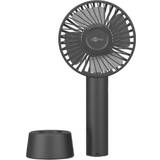 Goobay 49645 Portable Handheld Fan with Stand & Battery 2000mAh