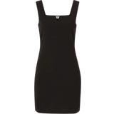 Elastan/Lycra/Spandex Kjoler JdY Mini Tunic Dress - Black