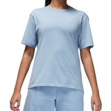 32 - Blå - Rund hals Overdele Nike Women's Jordan Essentials Top - Blue Grey/White