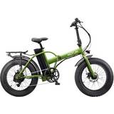 Unisex El-landevejscykler Motum Foldable Electric Bike - Dirt Green Unisex