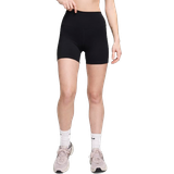 26 - Dame - Høj talje Tights Nike One Women's High Waisted Biker Shorts - Black