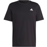 Jersey - Sort T-shirts & Toppe adidas Essentials Single Jersey Embroidered Small Logo T-shirt - Black