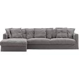 Grå Sofaer Decotique Le Grand Air Upholstery Grey Sofa 319cm 3 personers