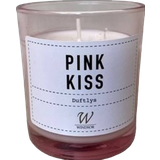 Pink Lysestager, Lys & Dufte Windsor Kiss Pink Duftlys