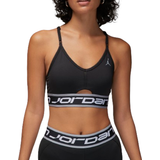 Cut-Out - Polyester Tøj Nike Jordan Indy Women's Light Support Sports Bra - Black/White/Stealth