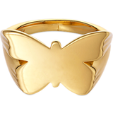 Ringe Jane Kønig Butterfly Signet Ring - Gold