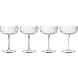 Krystalglas Luigi Bormioli Optica Champagneglas 30cl 4stk