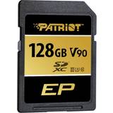 Patriot Hukommelseskort Patriot EP SDXC Class 10 UHS-II U3 V90 300/260MB/s 128GB
