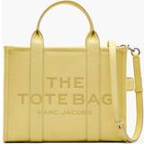 Marc Jacobs The Leather Medium Tote Bag - Custard