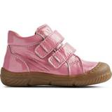 27 Lær at gå-sko Børnesko Wheat Ivalo Lak Dobbelt Velcro Prewalker - Pink