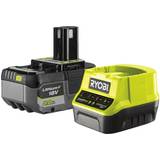 Grøn - Oplader Batterier & Opladere Ryobi One+ RC18120-150