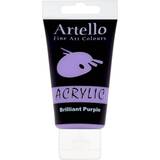 Vandbaseret Akrylmaling Artello Acrylic Brilliant Purple 75ml