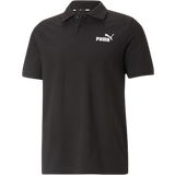 Puma Elastan/Lycra/Spandex Overdele Puma Essentials Pique Men's Polo Shirt - Black
