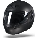 3XL - Hjelm, der kan åbnes Motorcykelhjelme Schuberth C3 Pro Matt Black Dame, Herre