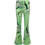 Rosemunde Bukser & Shorts Rosemunde Barbara Kristoffersen Trousers - Green Animal Print